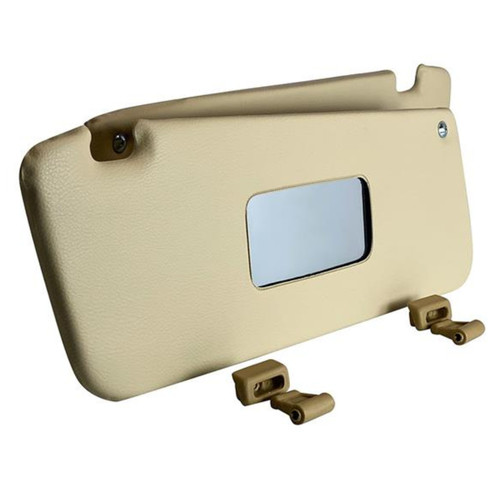Sonnenblenden creme mit clips - creme,