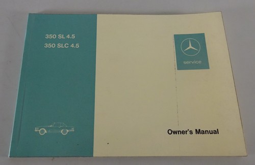 Owner manual mercedes - owner's,