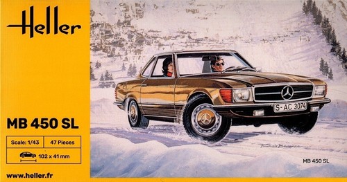 Heller 80171 mercedes - 80171, mercedes-benz