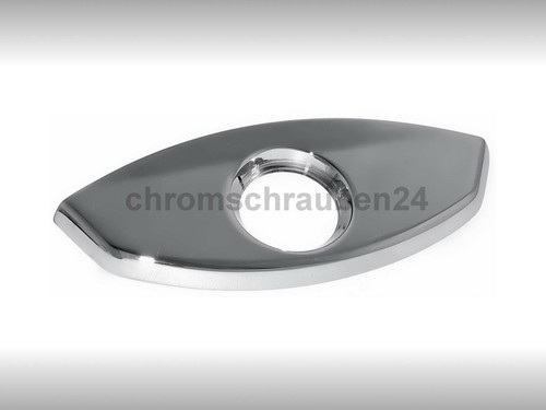 Chrom rosette verdeckdeckel - chrom,