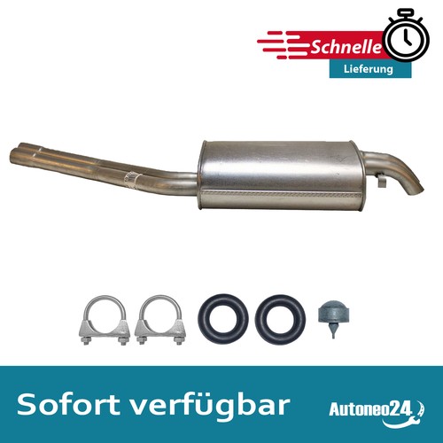 Auspuff endschalldämpfer - auspuff,