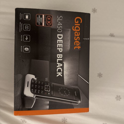 Gigaset sl450 deep black - gigaset,